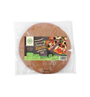 Base de Pizza de espelta integral bio 2x150g Sol Natural