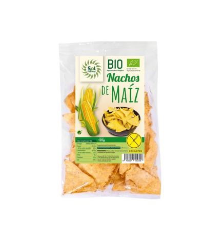 Nachos de maiz natural bio 125g Sol Natural