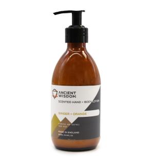 loción corporal - jengibre y naranja 300ml