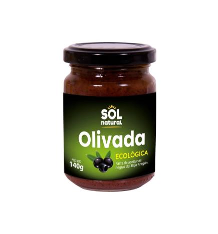 Olivada Negra Bajo Aragon bio 140g Sol Natural