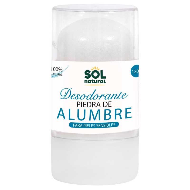 Desodorante piedra de alumbre 120g Sol Natural