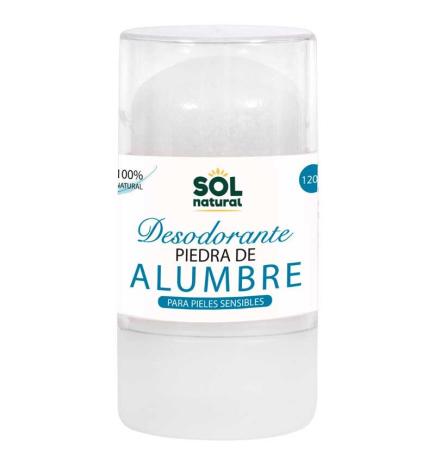 Desodorante piedra de alumbre 120g Sol Natural