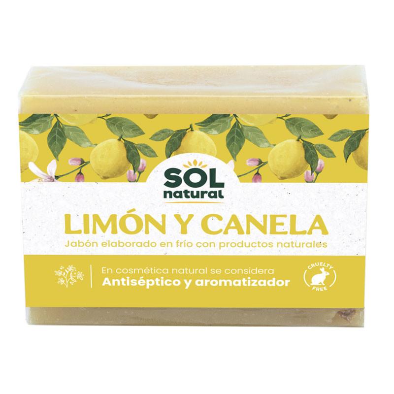 Jabon de limon y canela 100g Sol Natural