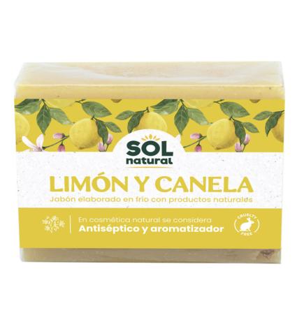 Jabon de limon y canela 100g Sol Natural