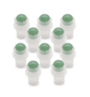 Punta de rodillo de piedras preciosas para botella de 5 ml - Aventurina