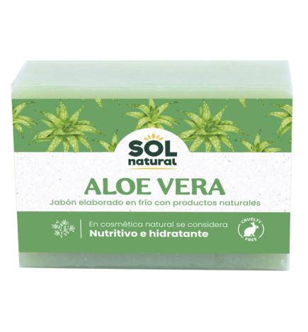 Jabon de aloe vera 100 g Sol Natural