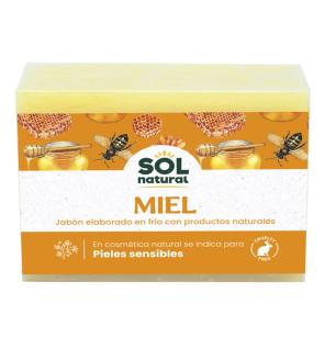 Jabon de miel 100g Sol Natural