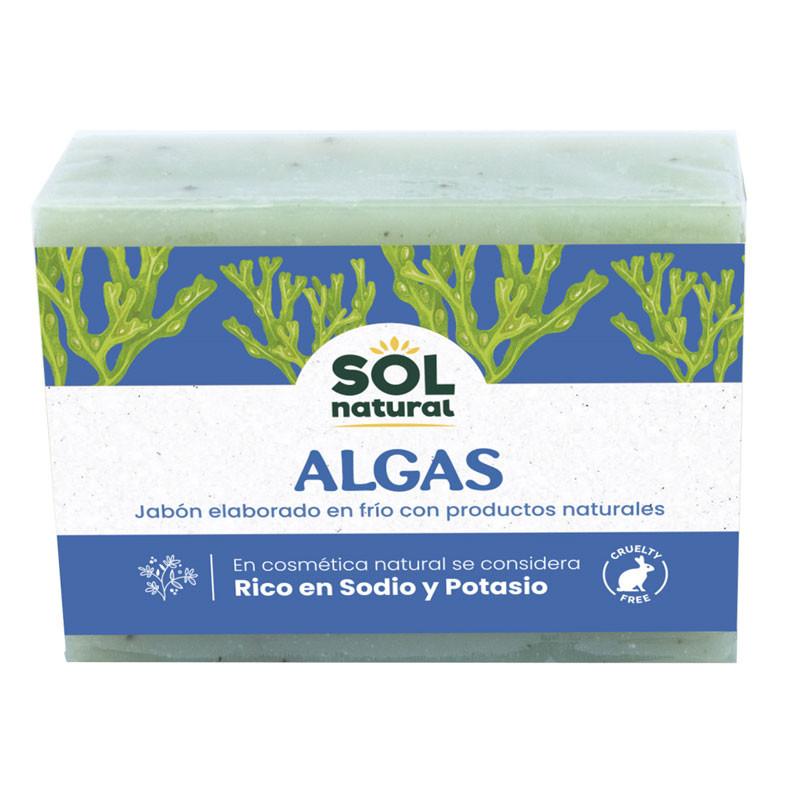 Jabon de algas 100 g Sol Natural