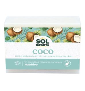 Jabon de coco 100 g Sol Natural