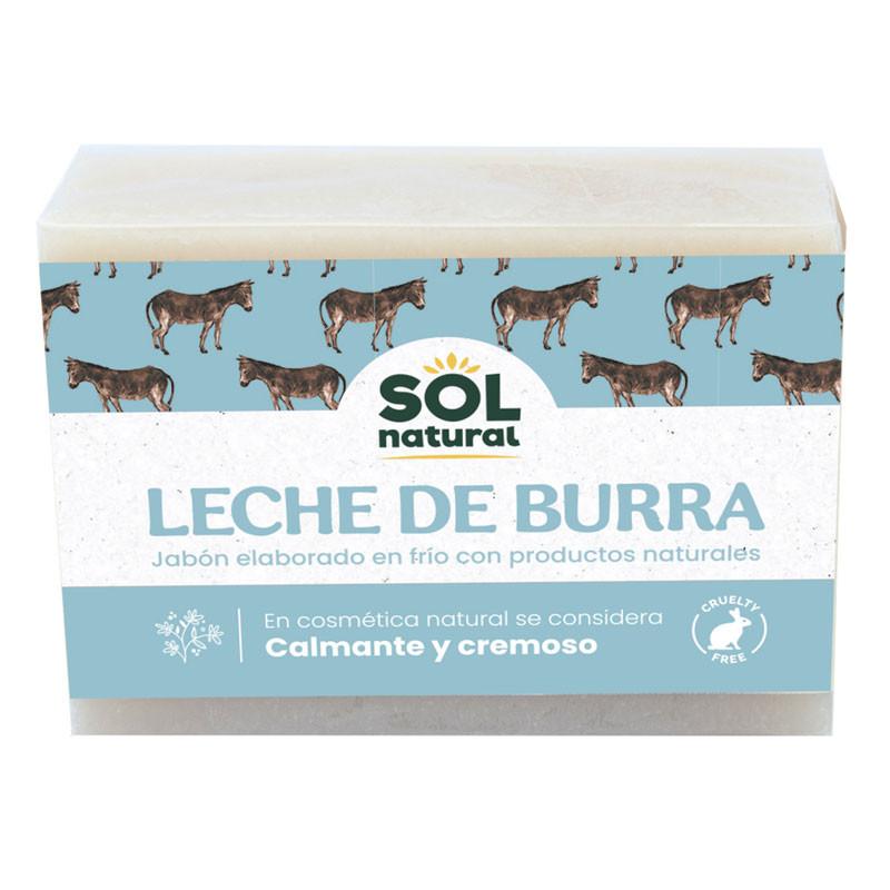 Jabon de leche de burra 100 g Sol Natural