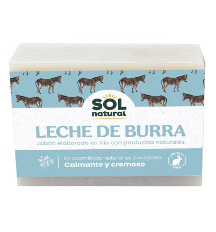 Jabon de leche de burra 100 g Sol Natural