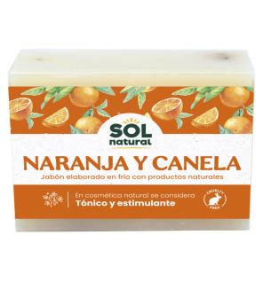 Jabon de canela y naranja 100 g Sol Natural