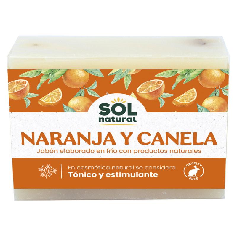 Jabon de canela y naranja 100 g Sol Natural