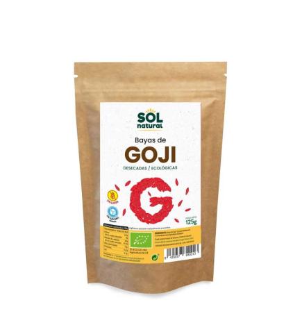 Bayas de goji bio 125g Sol Natural