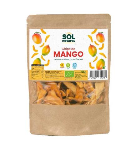 Chips de mango bio 125g Sol Natural