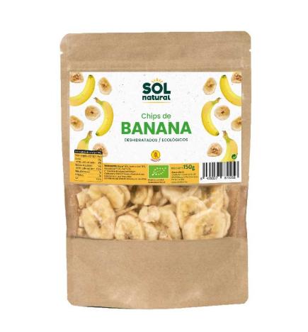 Chips de banana bio 150g Sol Natural