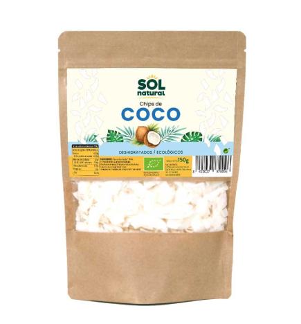 Chips de coco bio 150g Sol natural