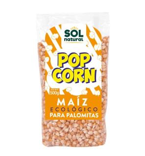 Maiz para palomitas bio 500g Sol Natural