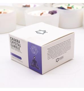 Velas de Cristal de Chakra - Chakra del tercer ojo