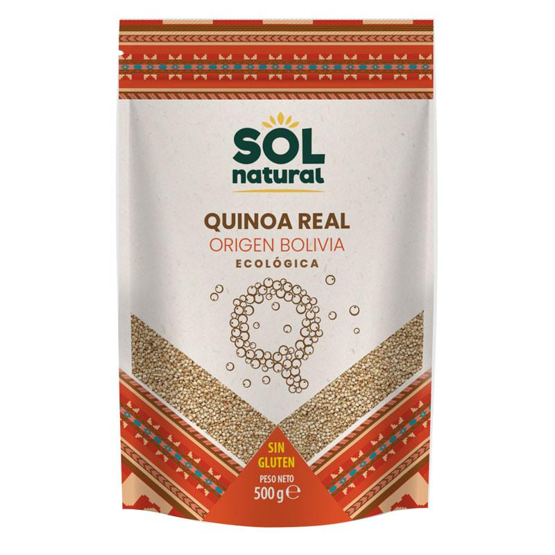 Quinoa Real sin gluten bio 500g Sol Natural