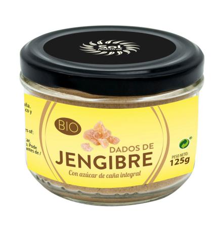 Jengibre en dados bio 125g Sol Natural