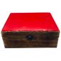 Caja Grande de Cerámica Esmaltada - 20x15x7.5cm - Roja