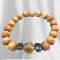 Pulsera de Cedro - Chakra Solar - Citrino