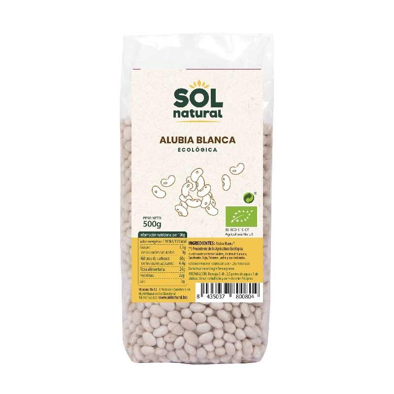 Alubia blanca bio 500 g Sol Natural