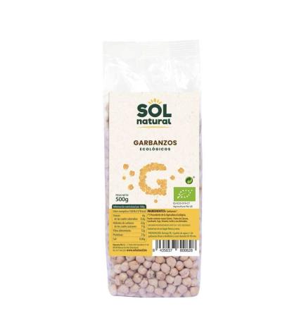 Garbanzos bio 500 g Sol Natural