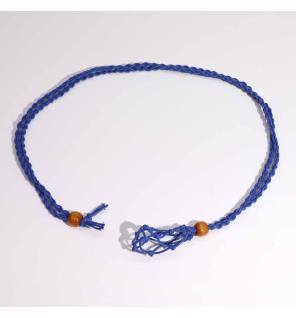 Cordones para Collar de Pieras Preciosas 45 cm - Azul Marino