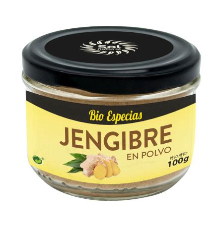 Jengibre en polvo bio 100g Sol Natural