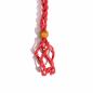 Cordones para Collar de Pieras Preciosas 45 cm - Rojo