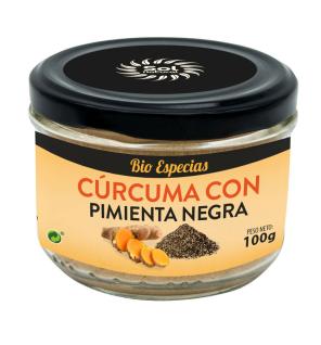 Curcuma con pimienta negra bio 100g Sol Natural