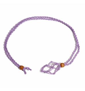 Cordones para Collar de Pieras Preciosas 45 cm - Purpura