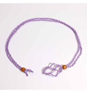 Cordones para Collar de Pieras Preciosas 45 cm - Purpura