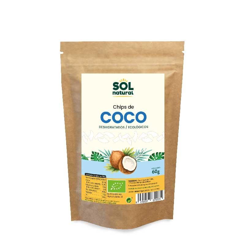 Chips de coco bio 60g Sol Natural