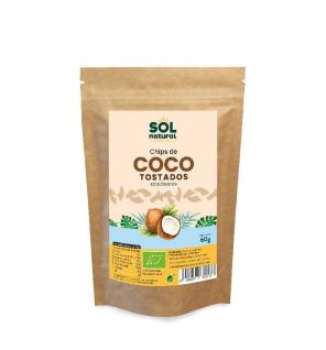 Chips de coco tostados bio 60g Sol natural