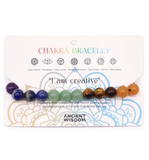 Pulseras de chakras - 21 piedras