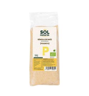 Sémola de maíz (polenta) bio 500 g Sol Natural