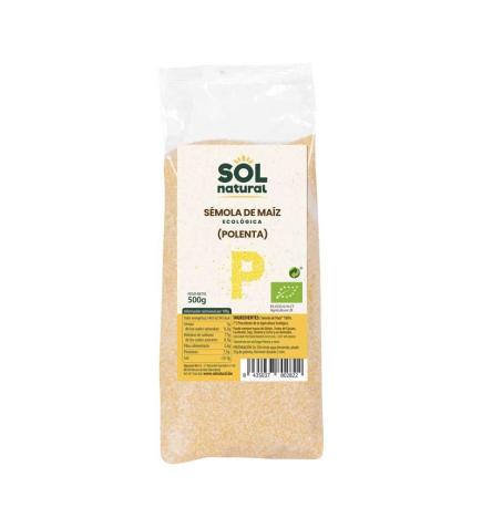 Sémola de maíz (polenta) bio 500 g Sol Natural