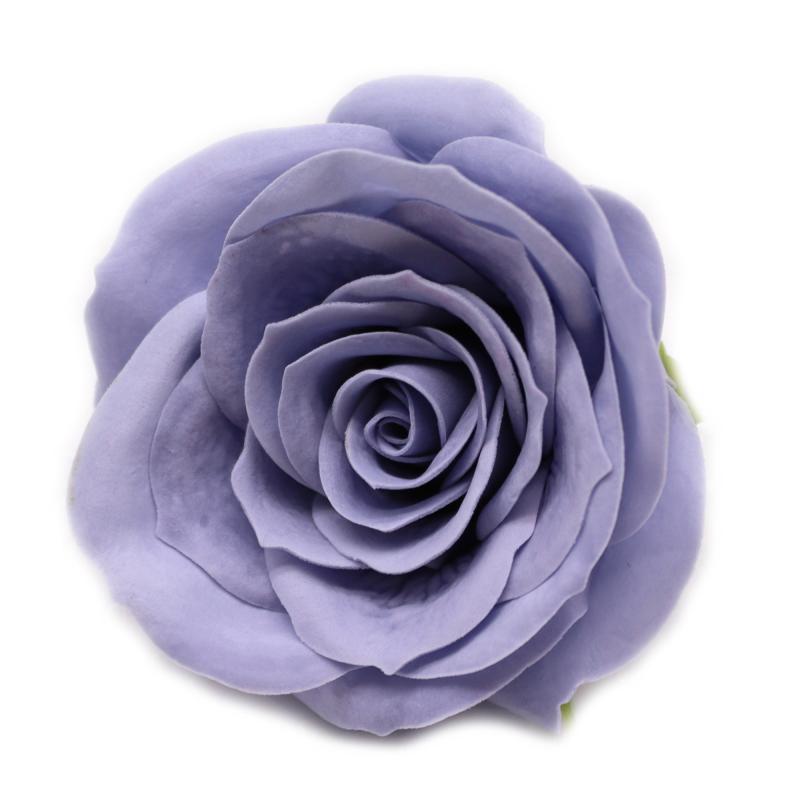 Flor de jabón artesanal - Vintage Rose - Azul