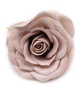 Flor de Jabón Artesanal - Grande Vintage Rose - Beige