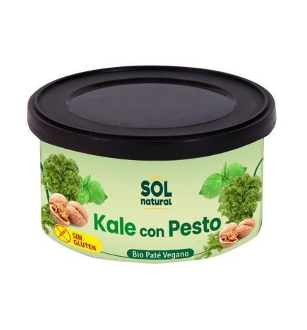 Pate vegano kale pesto bio 125g Sol Natural