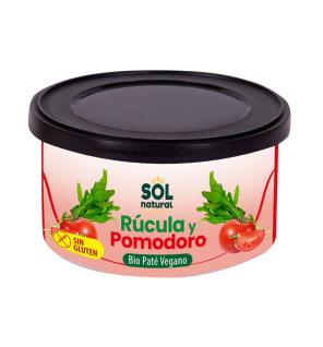 Pate rucula y pomodoro bio 125g Sol Natural