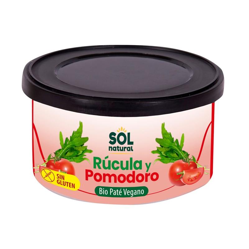 Pate rucula y pomodoro bio 125g Sol Natural