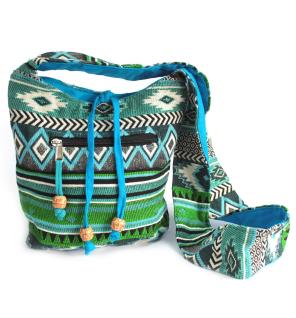 Tejido Jacquard - Mochila peq. Teal