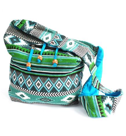 Tejido Jacquard - Mochila peq. Teal