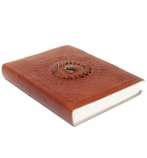 Cuaderno de cuero Ojo de tigre