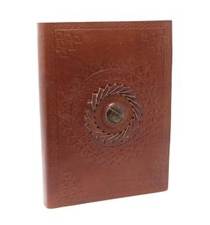 Cuaderno de cuero Ojo de tigre