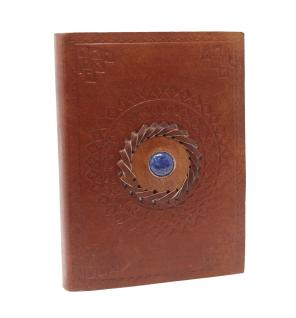 Cuaderno de cuero Lapizlazuli